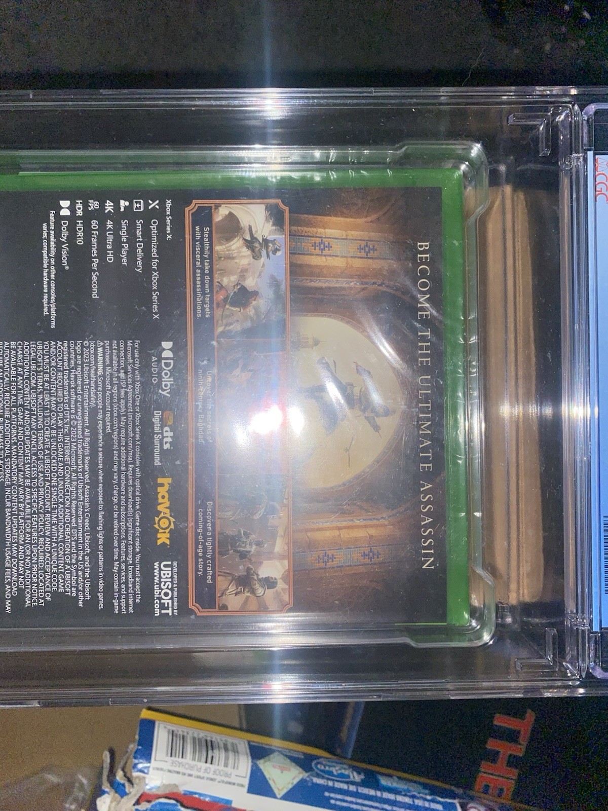 Assassin’s Creed mirage Xbox One Series x Graded 9.6 CGC