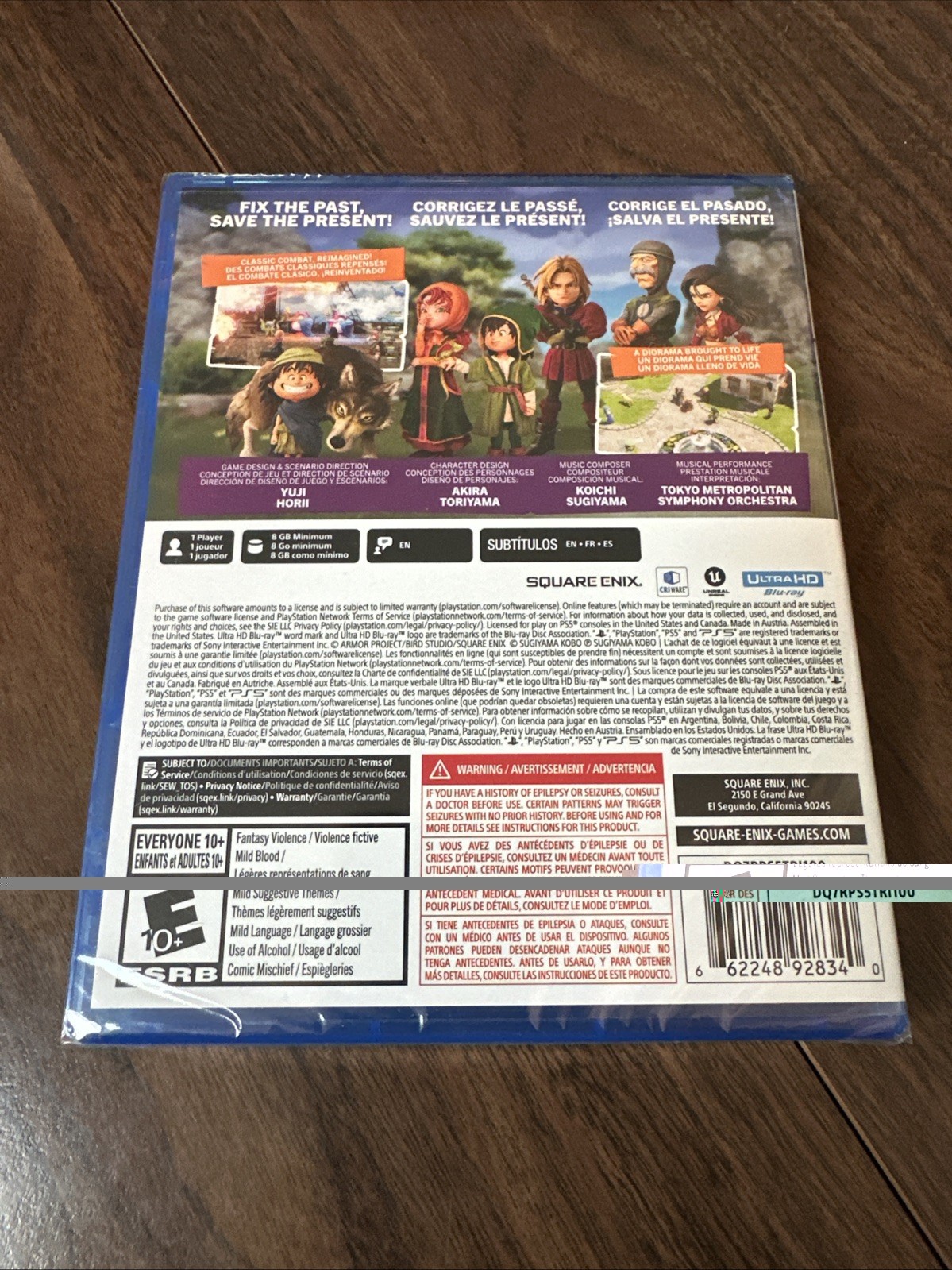 DRAGON QUEST VII 7 Reimagined Sony Playstation 5 PS5, USA ESRB, Brand New Sealed