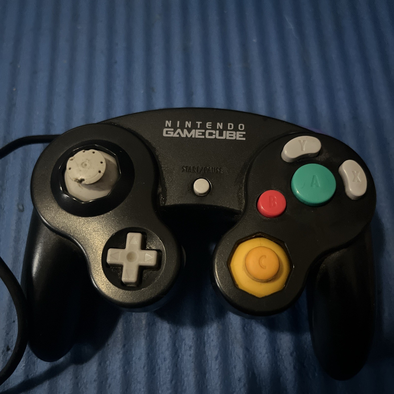 Nintendo GameCube Controller Black (Damaged Cord)