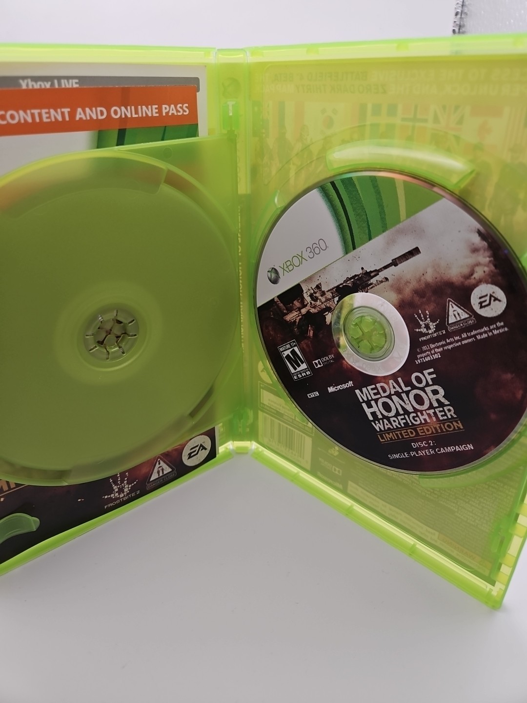 Medal of Honor: Warfighter — Limited Edition (Microsoft Xbox 360, 2012)