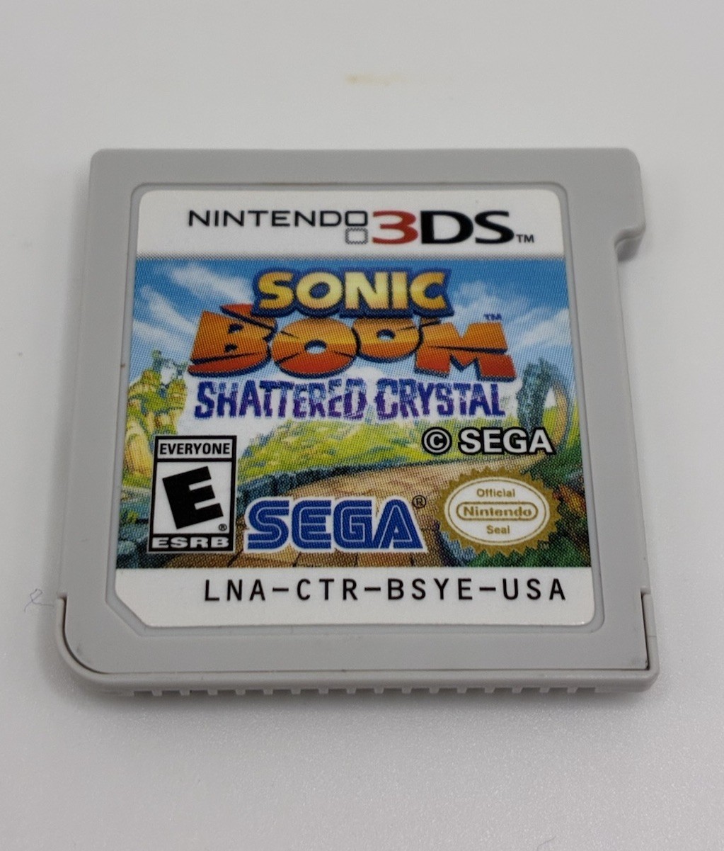 Sonic Boom Shattered Crystal (Nintendo 3DS, 2014)