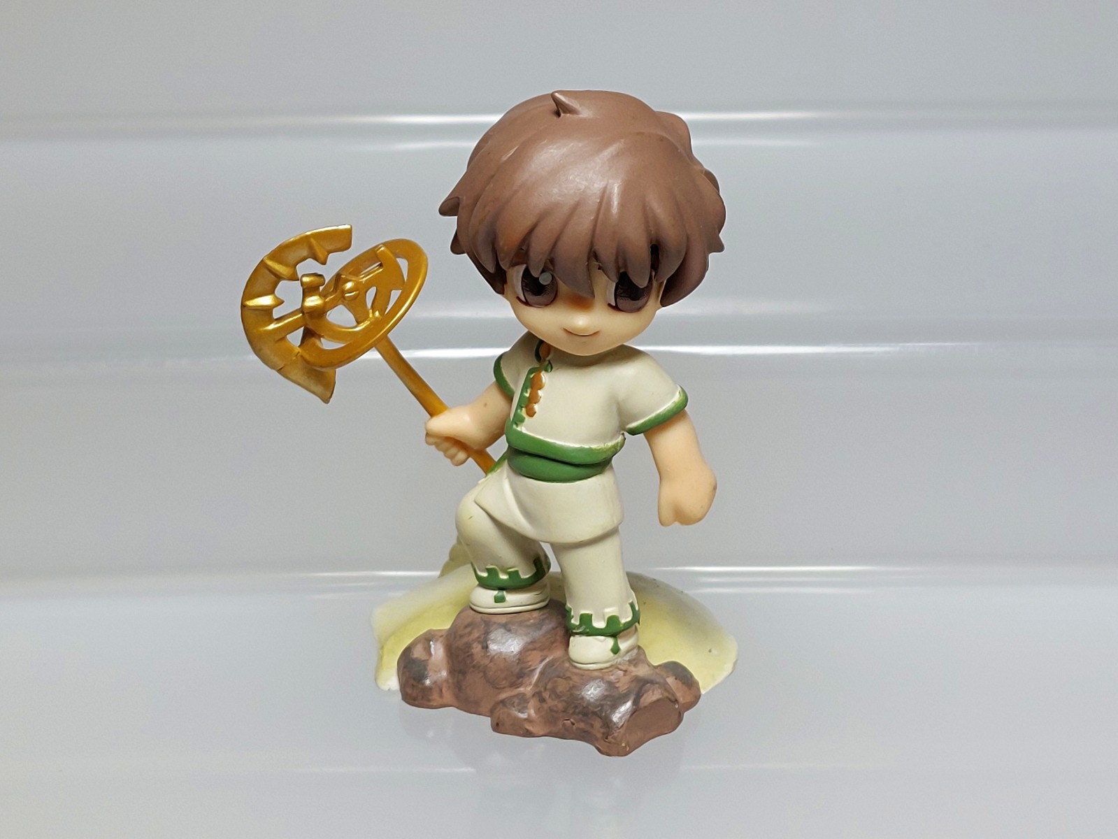 Clamp in 3-D Land Tsubasa Reservoir Chronicle Syaoran Figure Movic 2007 2.4in