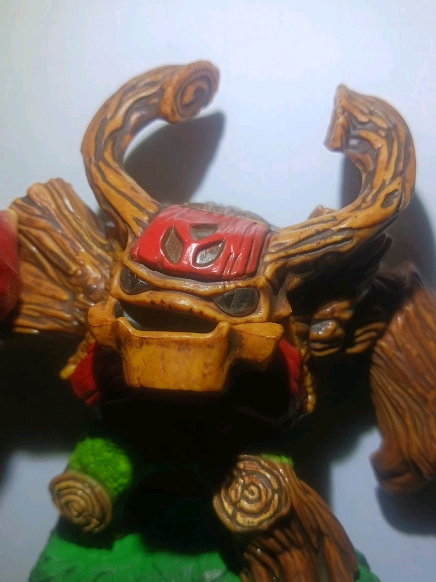 Skylanders GIANTS Bash Stump Cynder Tree Rex Series 2 orange base –