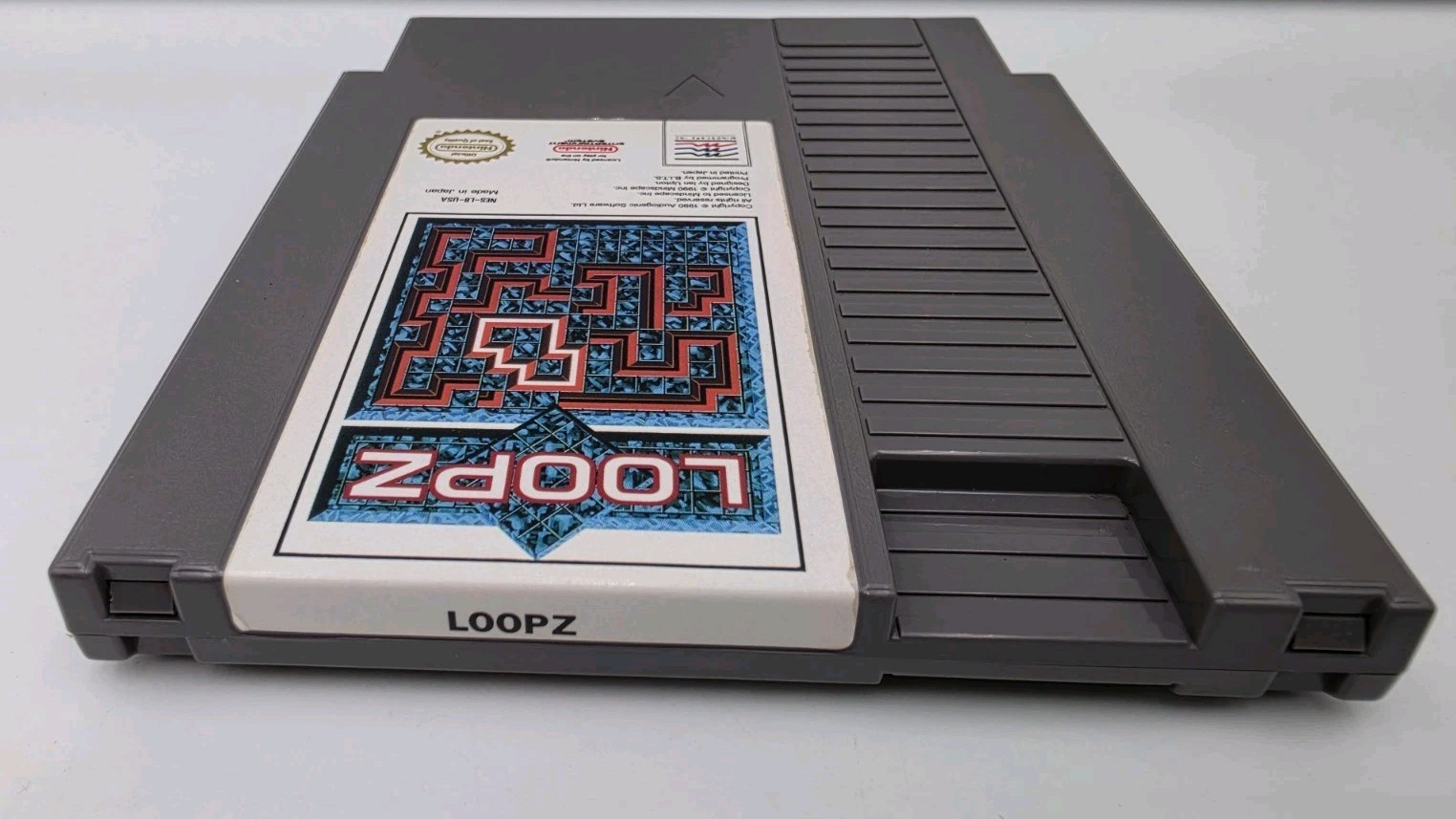 Loopz (Nintendo Entertainment System, 1990), Cart Only, Tested and Working