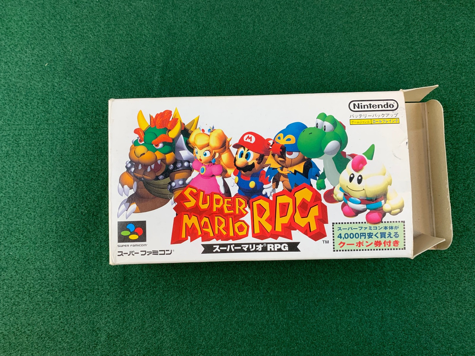 Super Mario RPG Super Famicom Resealed US Seller – All Original Inserts Included