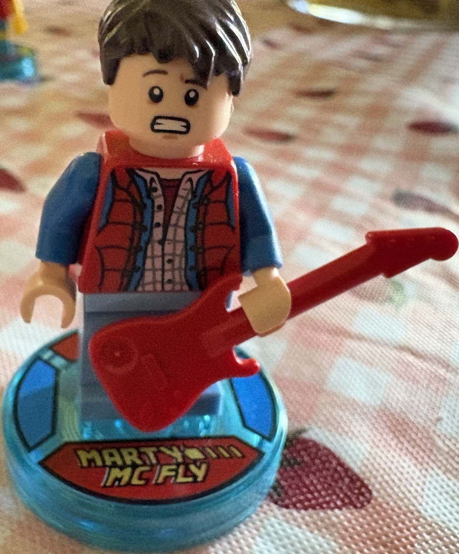 LEGO Dimensions Marty McFly Character Figure Back to the Future 71201 2015