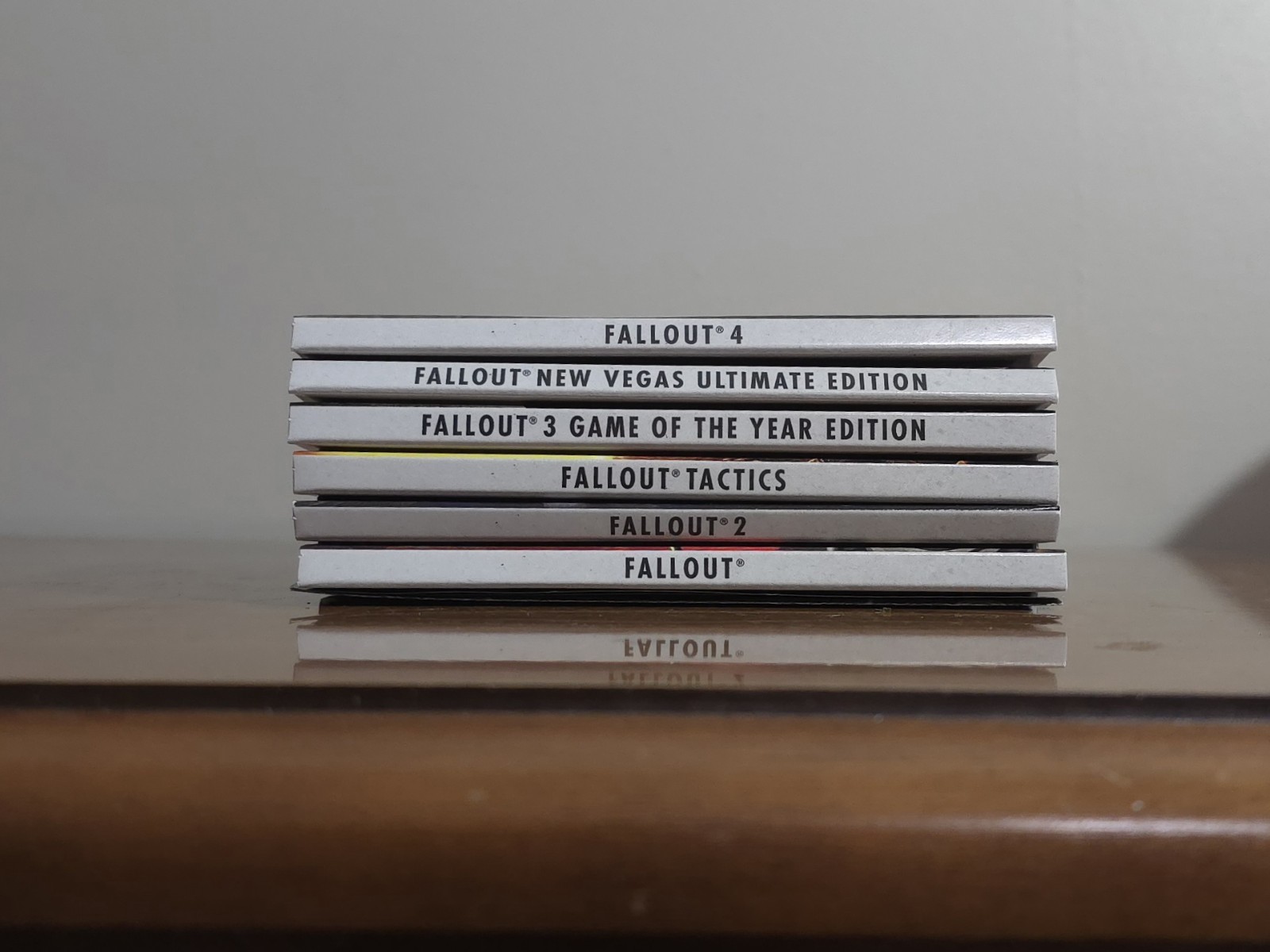 Fallout Anthology PC Mini Nuke 5-Game Physical Disc Set CIB Complete Bomb Sound
