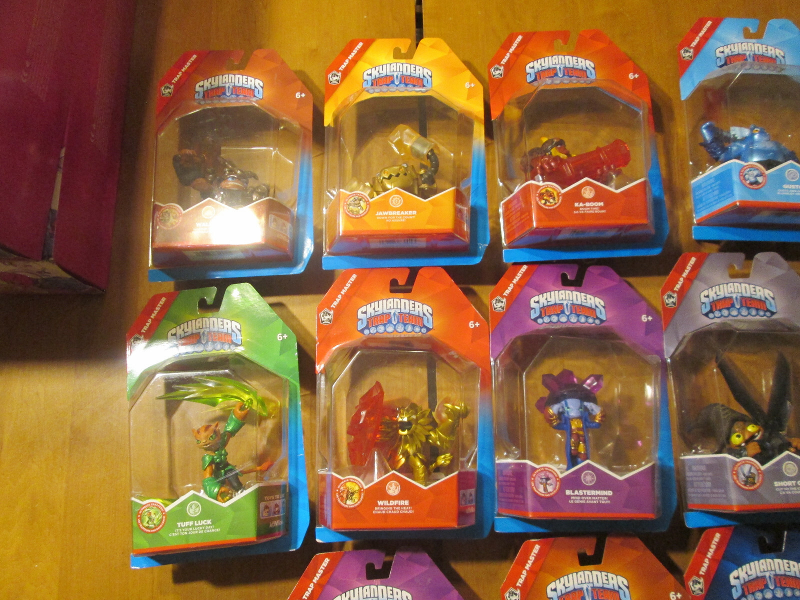 LOT 16 Skylanders Trap Team MASTER ALMOST COMPLETE KRYPT KING ENIGMA KNIGHT MARE