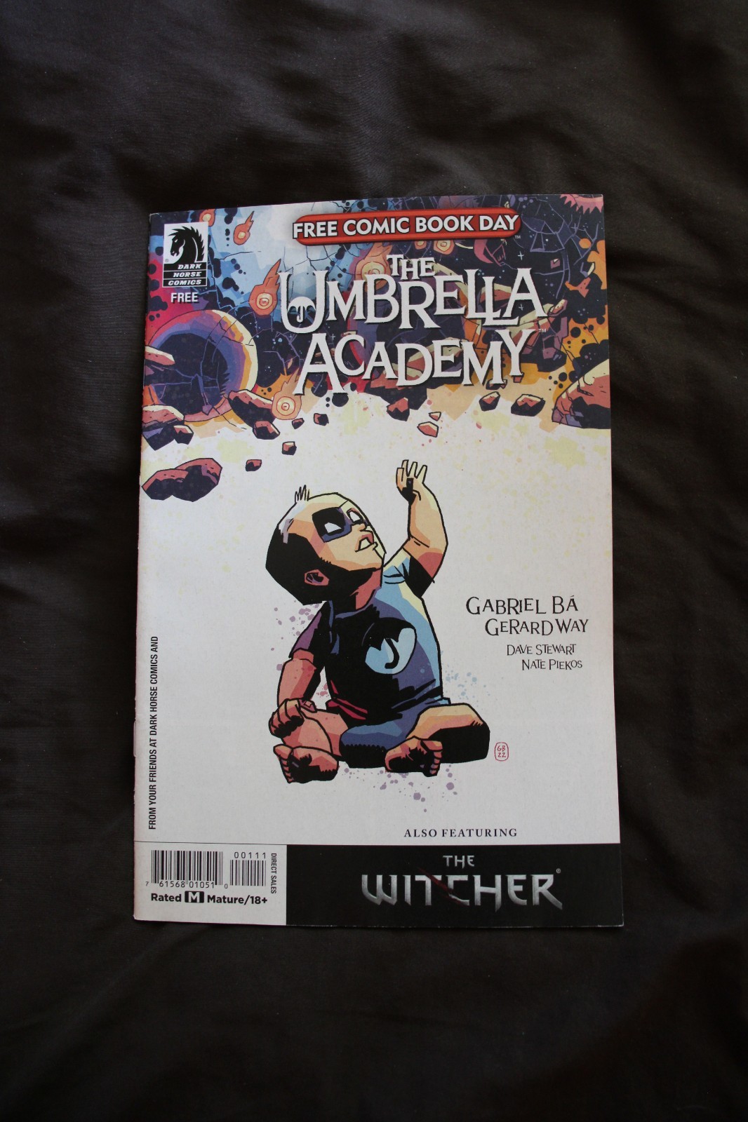 Dark Horse Comics The Umbrella Academy Free Comic Book Day Comic Book