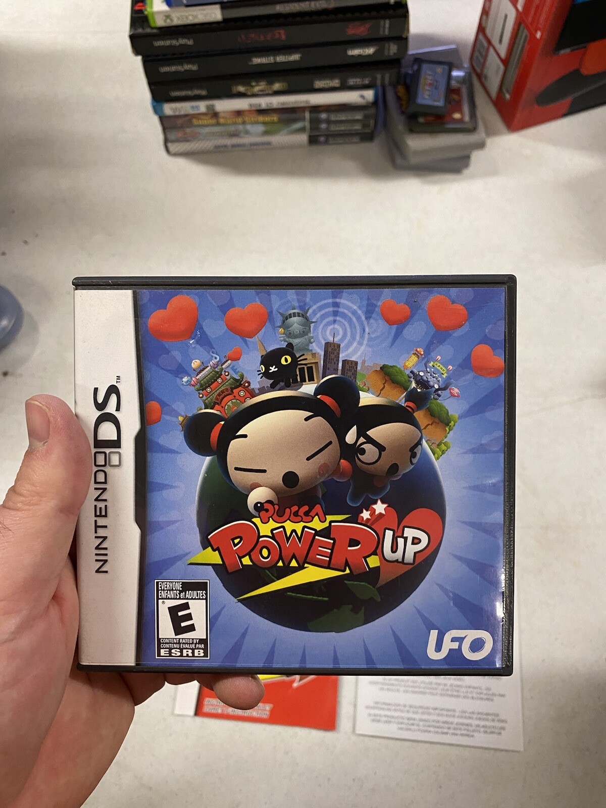 ⚡️Pucca Power Up (Nintendo DS, 2011) Authentic COMPLETE CIB **RARE** Very HTF!⚡️