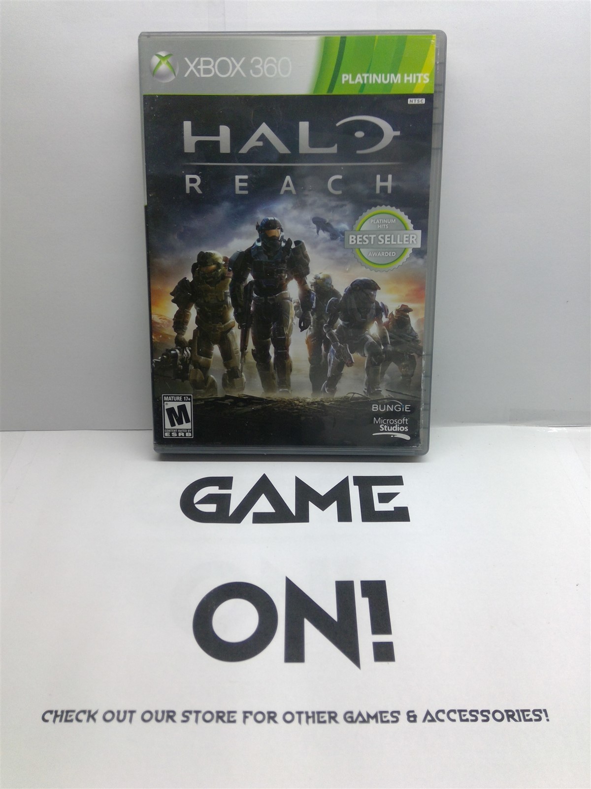 Halo Reach (Xbox 360, 2010) Complete w/ Manual – Fast Free Ship