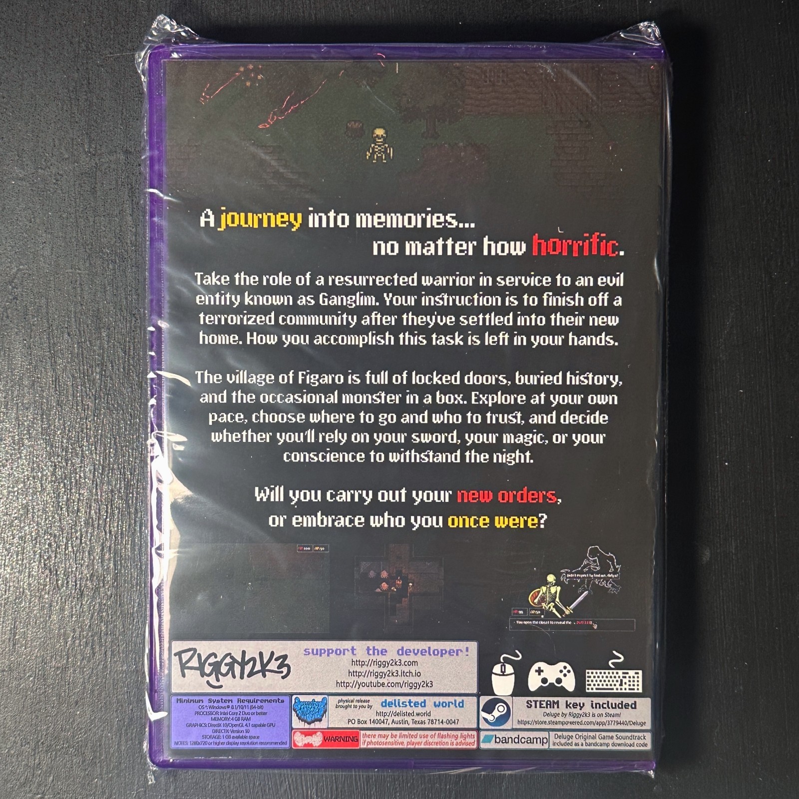 Deluge – PC-ROM Video Game NEW (Sealed) with Steam Key by riggy2k3