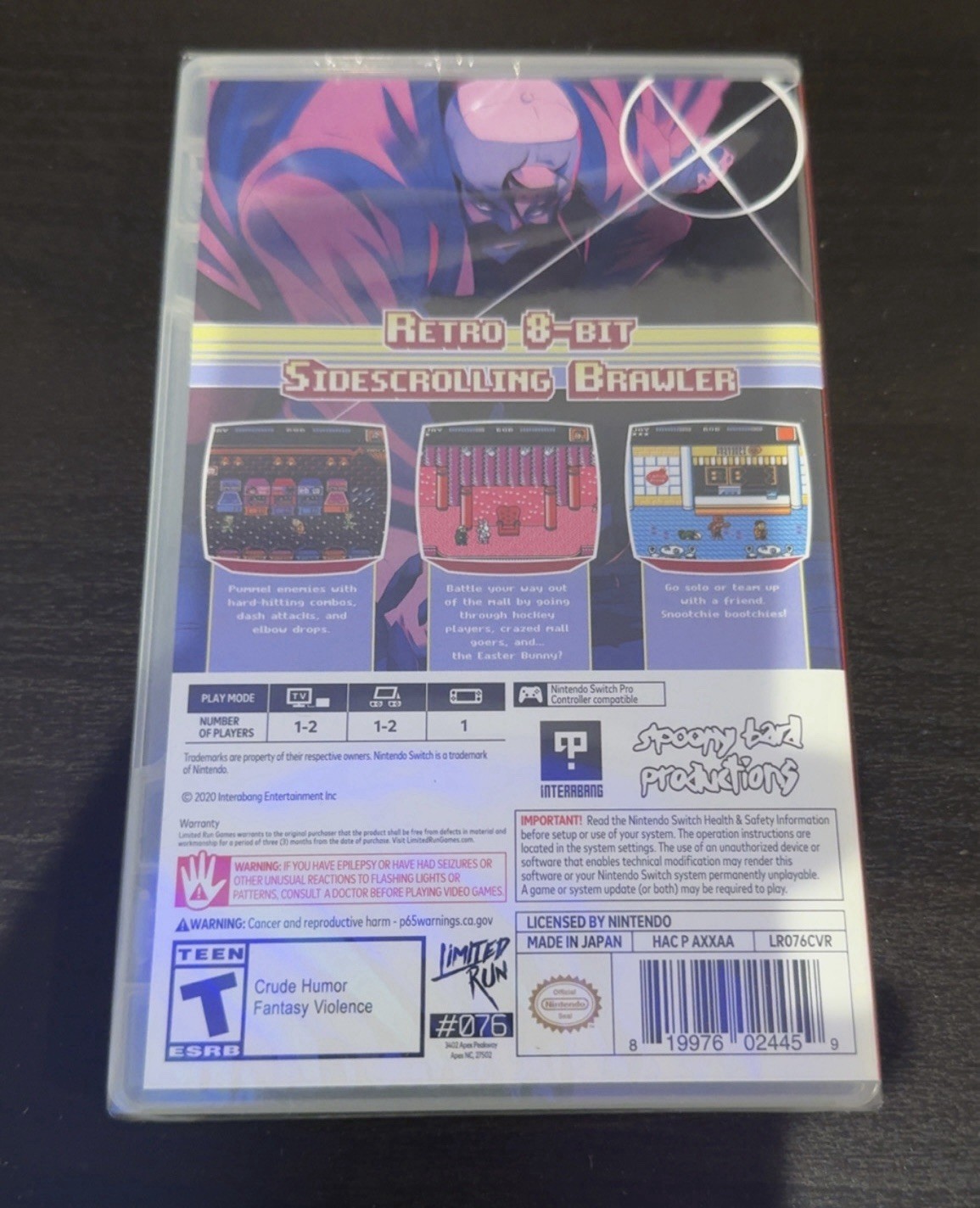 Jay and Silent Bob: Mall Brawl (Nintendo Switch) Brand New