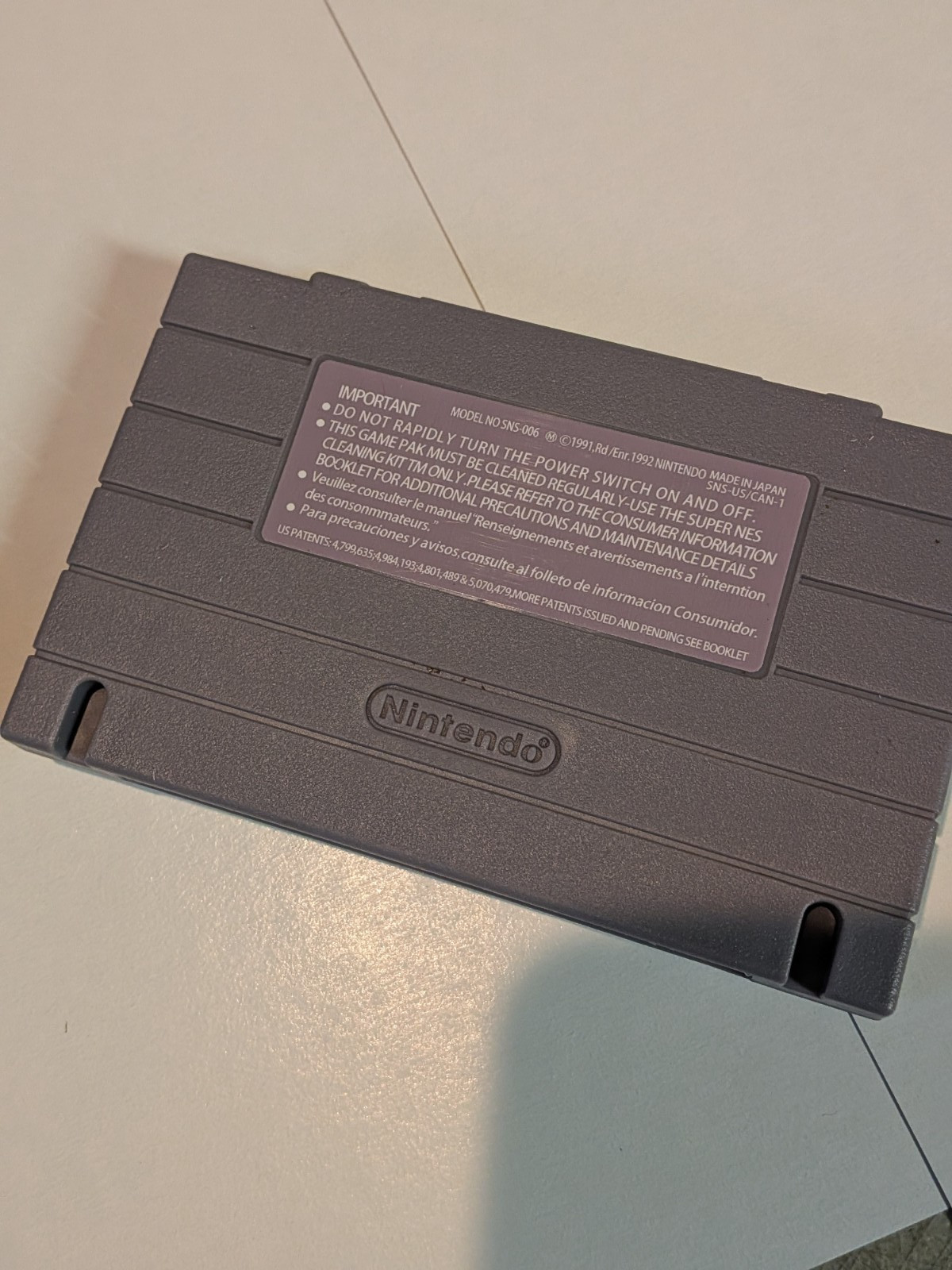 Clock Tower USA English Translation Super Nintendo SNES NTSC w/ Box