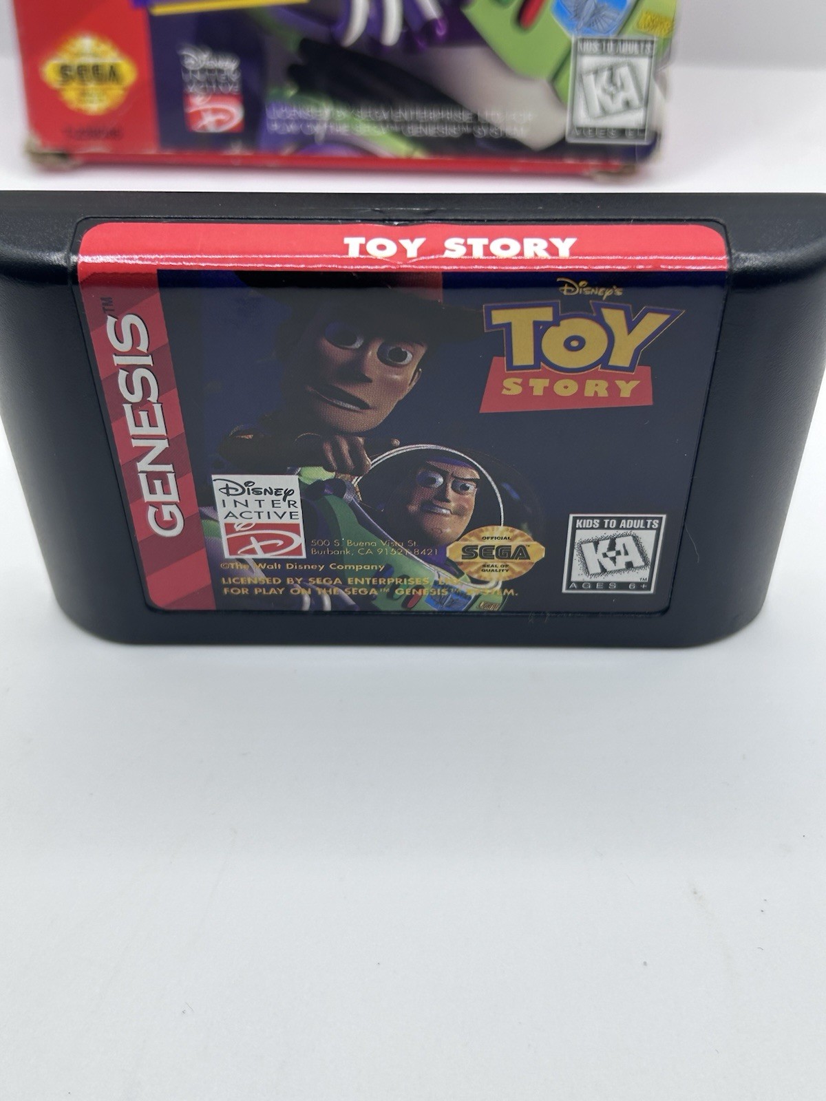 Disney Interactive Disney’s Toy Story (Sega Genesis) Boxed w/ Box, 1996 NTSC-U/C