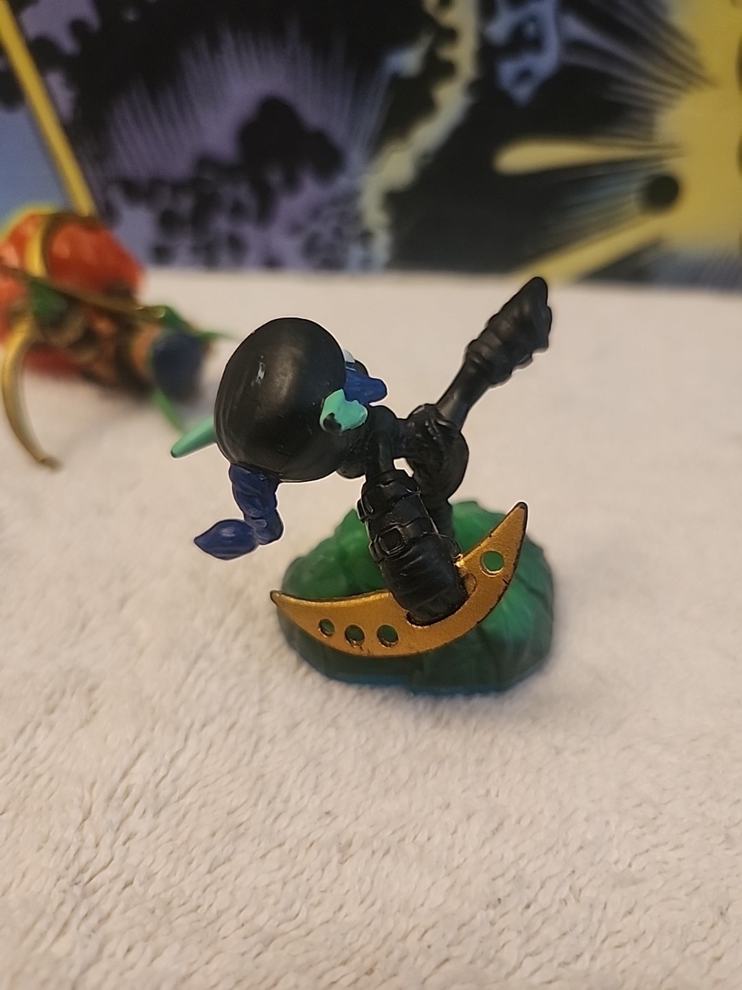 Skylanders Lot of 5 GOLDEN QUEEN Stealth Elf Dark Ninja Flameslinger Activision