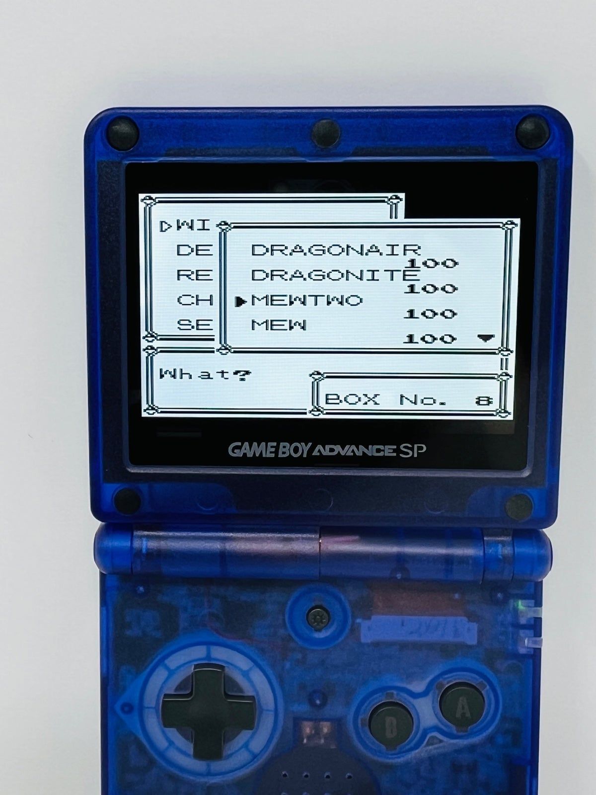 Ultimate Pokémon Blue GBC – All Pokémon (Legal), Max Items, New Save Battery