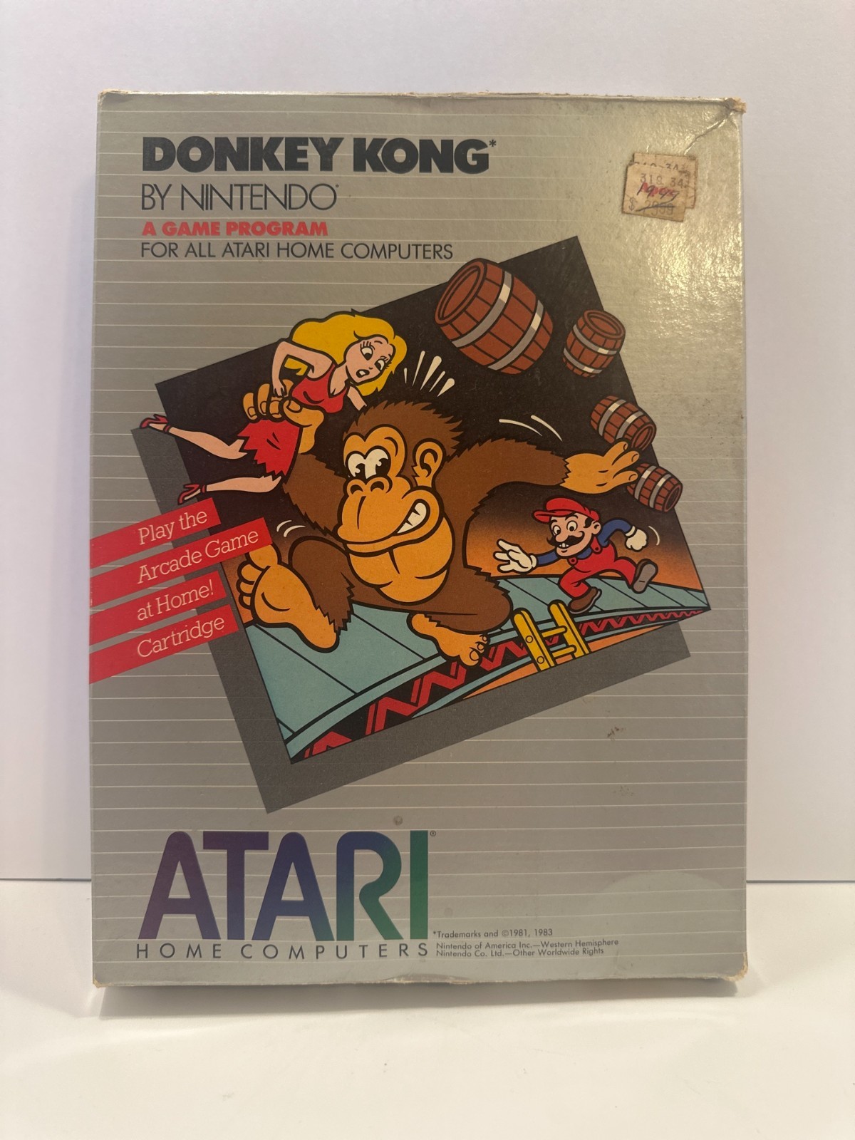 Donkey Kong (RX8031) – Atari 400/800/XE – Box, Manual Included