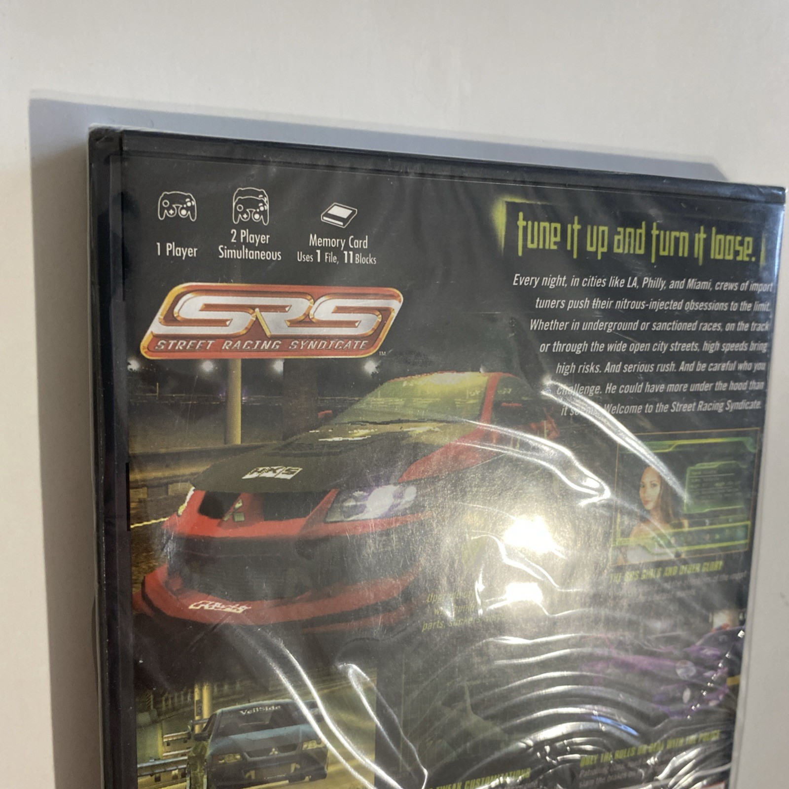 SRS: Street Racing Syndicate for GameCube NEW Factory Sealed USA Copy