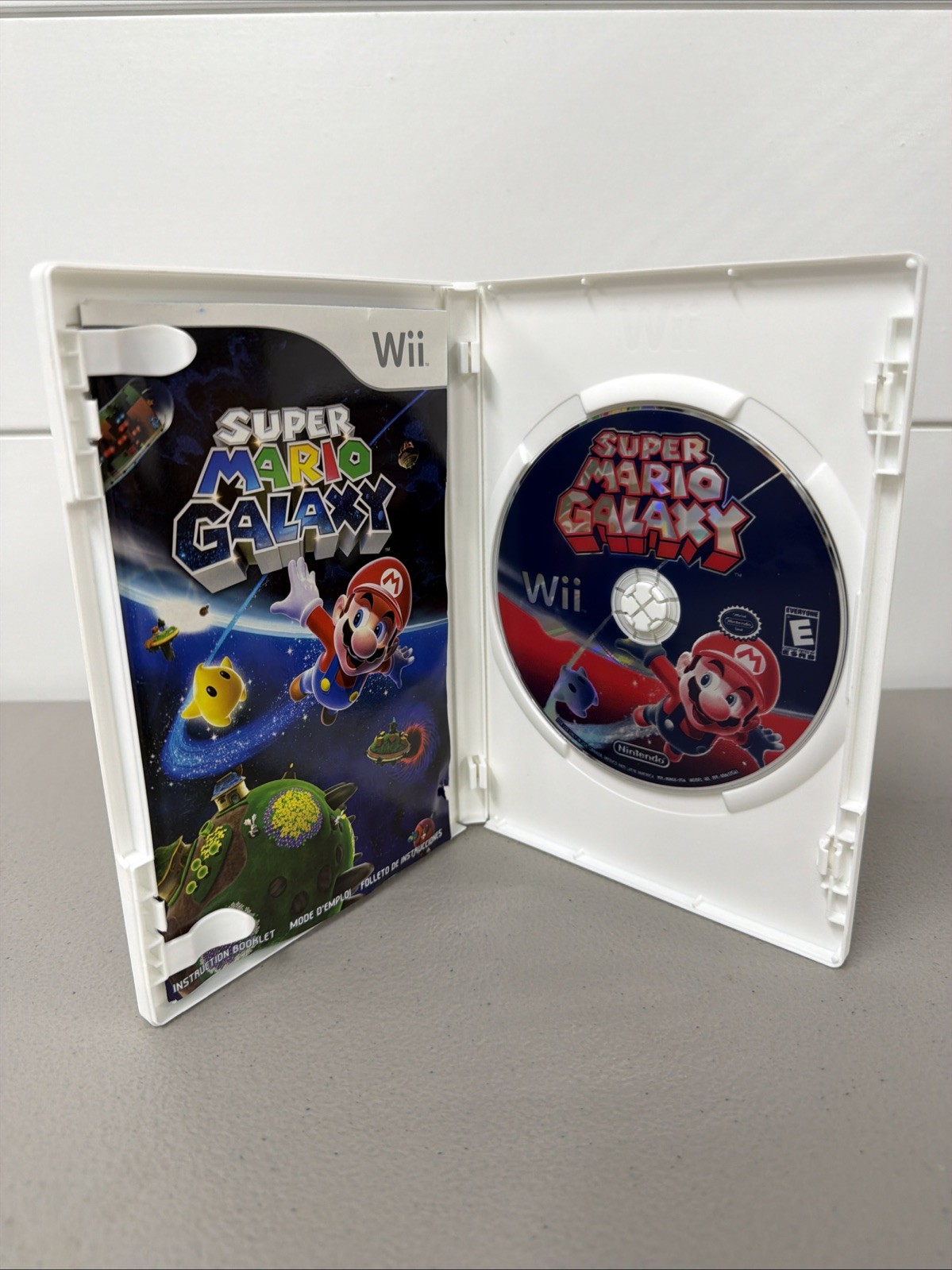 Super Mario Galaxy (Nintendo Wii, 2007) CIB Tested And Working