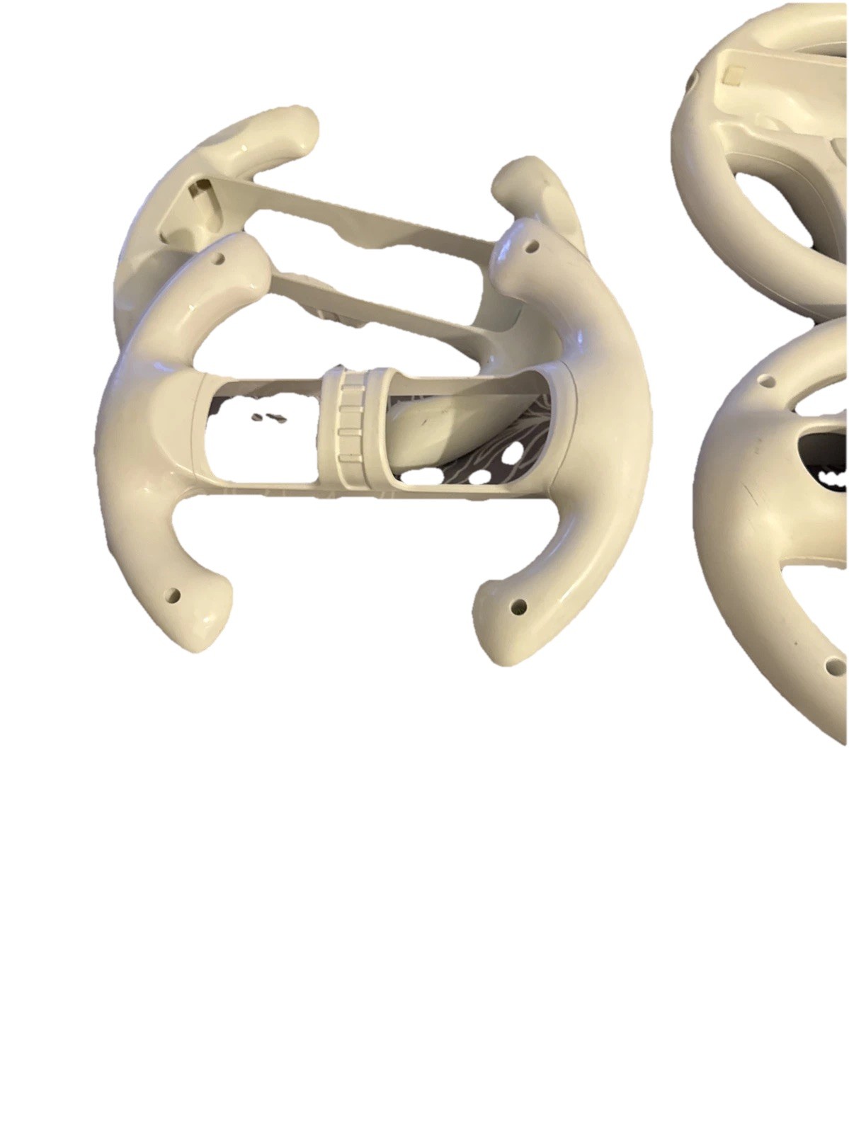 3 Official Nintendo Wii Steering Wheel Mario Kart OEM White RVL-024 3 Generic 5