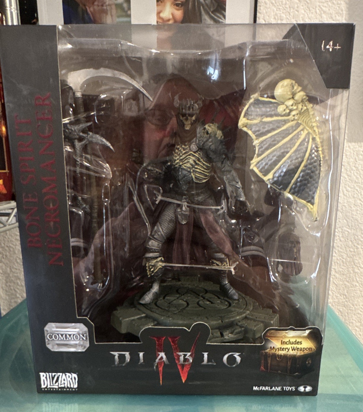 McFarlane Toys Diablo IV Necromancer 6in Posed Action Figure w/ Mystery Weapon