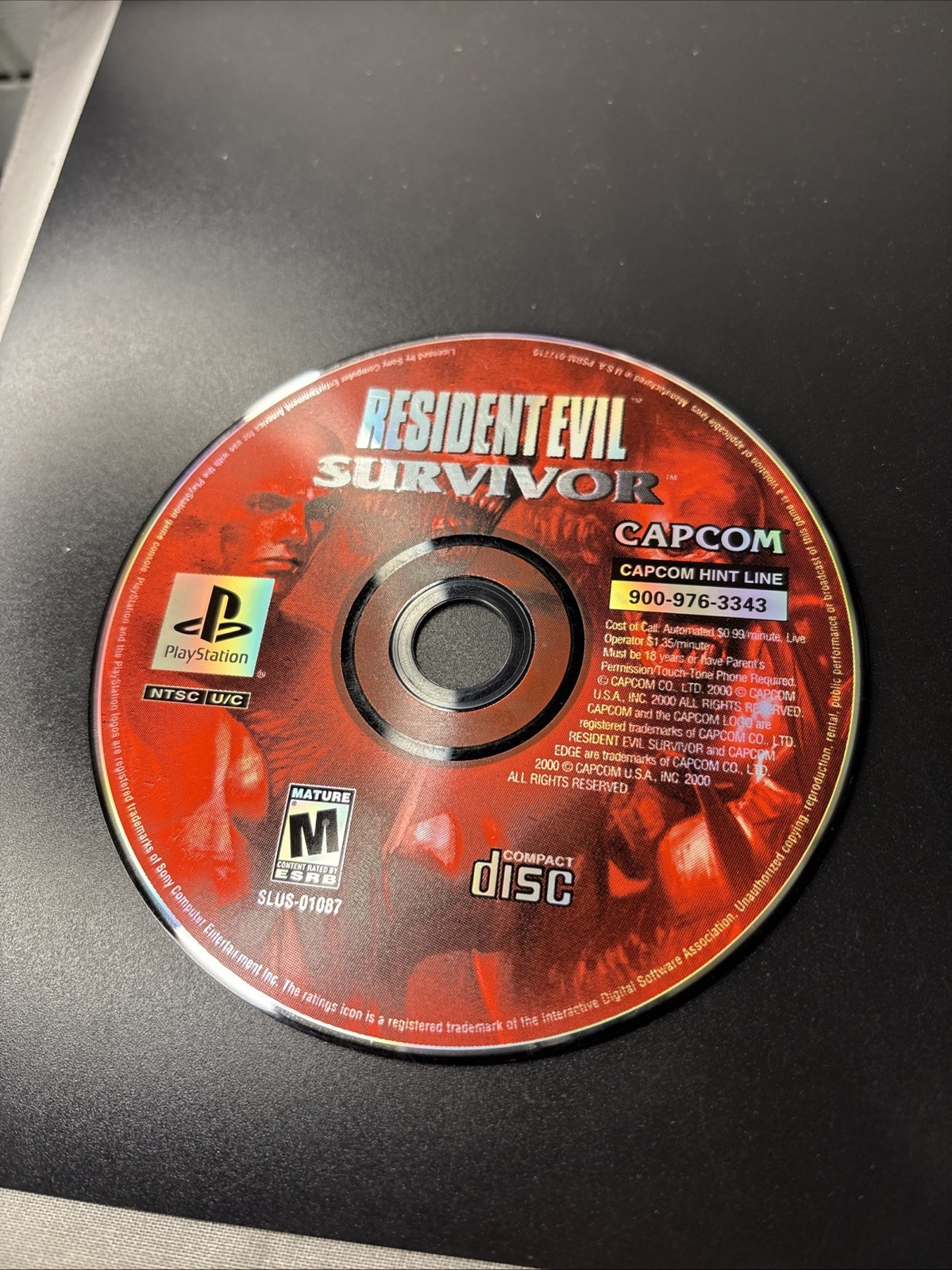 Resident Evil Survivor – PlayStation PS1 – Authentic, Working, CIB w/ Reg 🩸