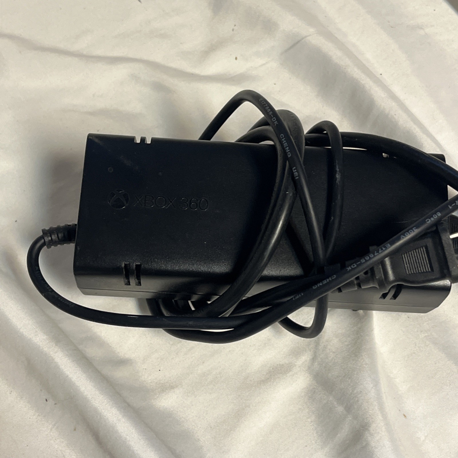 Xbox 360 Console E Black 250GB (1538) w/ Cords Tested Shell Cleaned