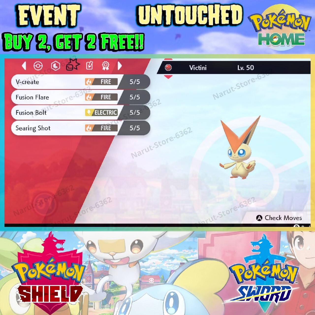 Victini Event🔥 Pokémon the Movie 2011🔥Pokémon Sword and Shield