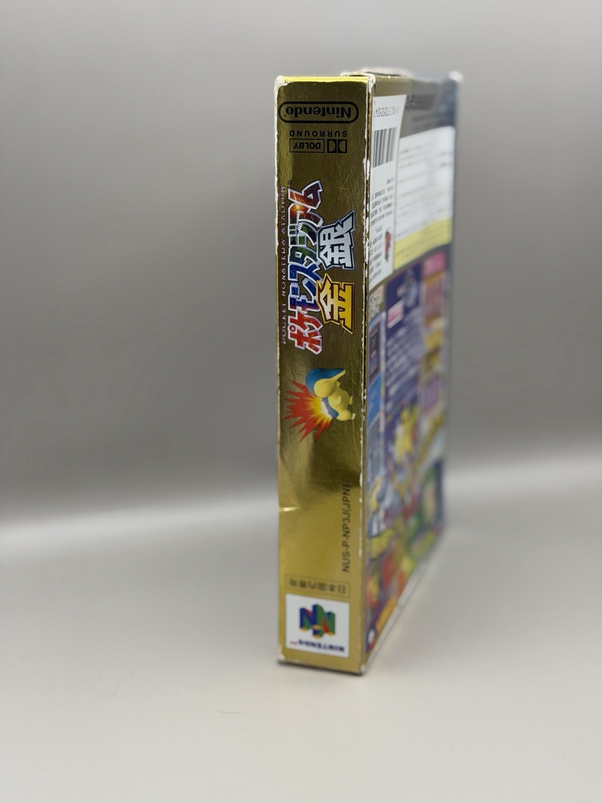 Pokemon Stadium 2 Gold Silver Japanese (Nintendo 64) No Manual – Mint Cartridge