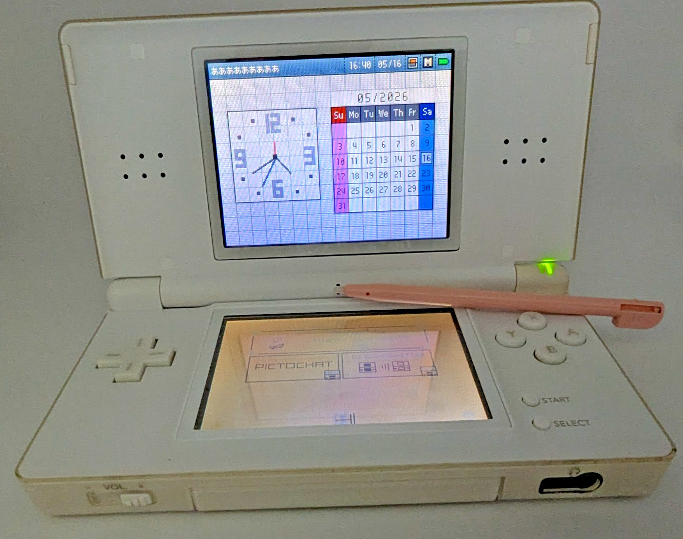 Nintendo DS Lite White Console JP Import Tested Working