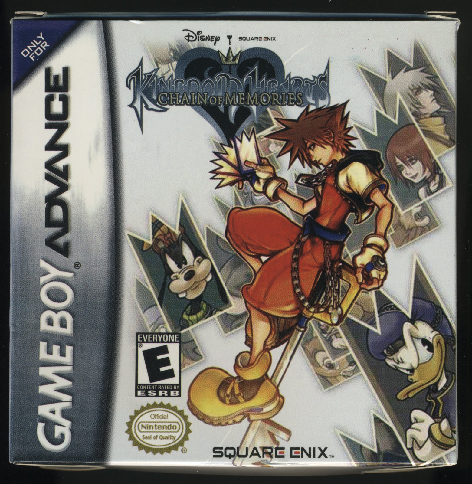 Kingdom Hearts: Chain of Memories GBA Game Boy Advance + Original Box, No Manual