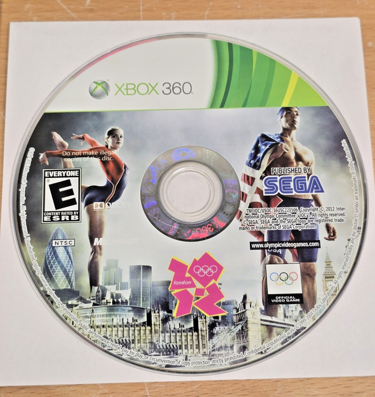 London 2012 Olympics (Microsoft Xbox 360, 2012) CIB – Tested