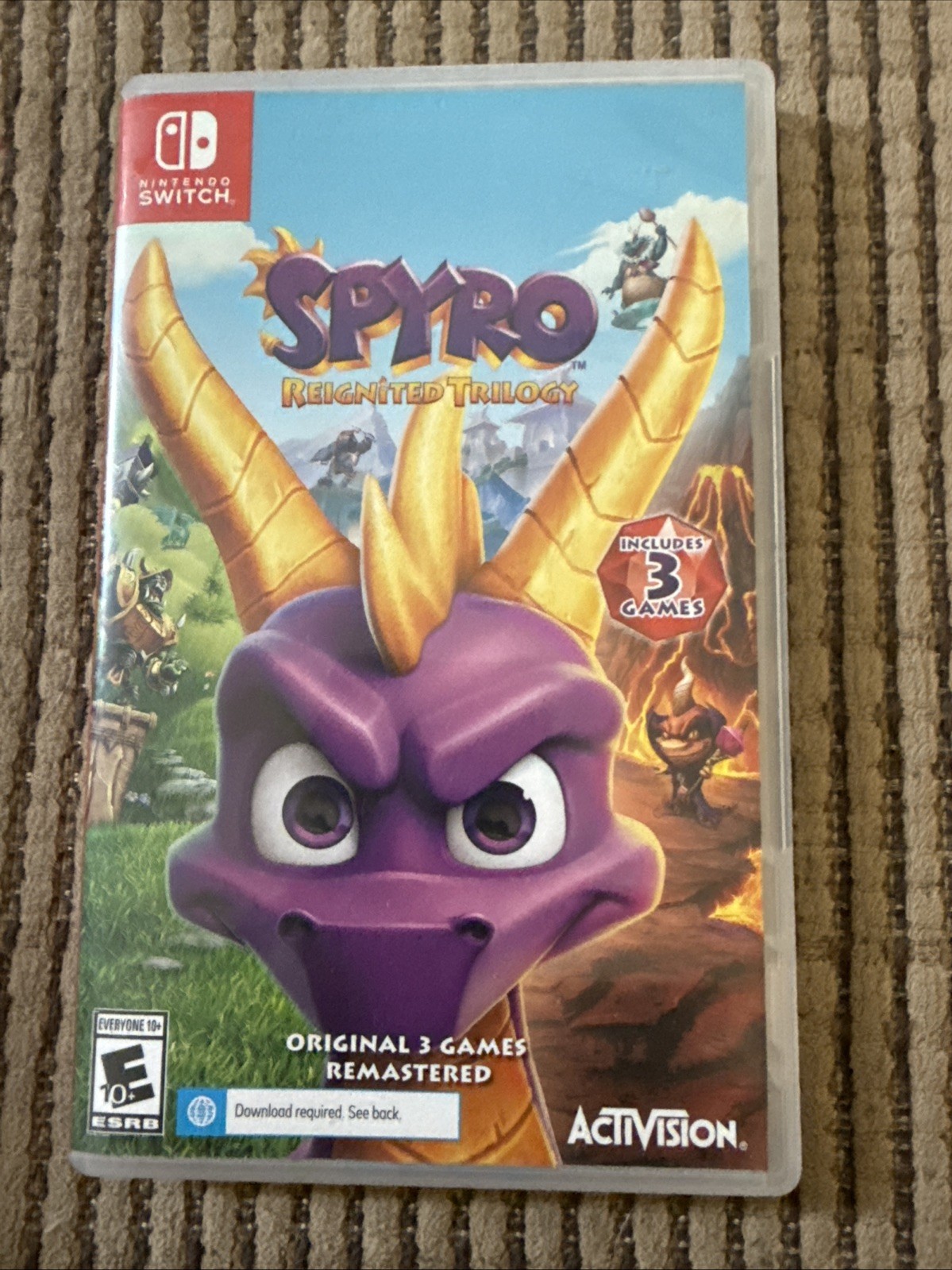 Spyro Reignited Trilogy Nintendo Switch Complete