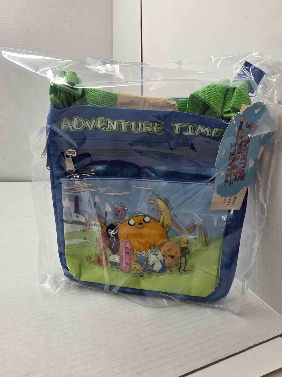 NEW Sealed Small Childs Size ADVENTURE TIME BACK PACK Cartoon network #M35