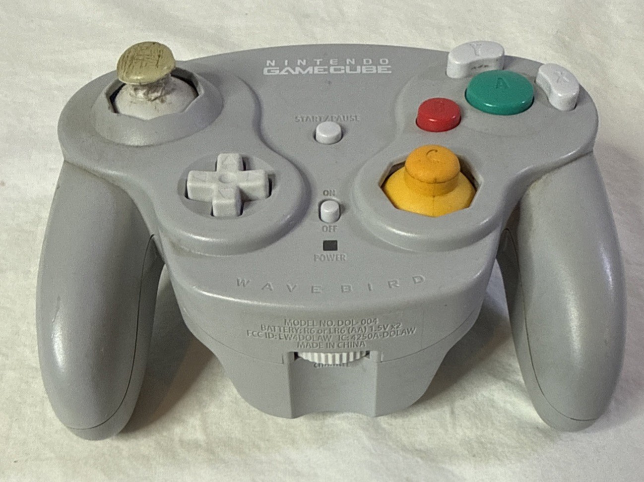 Nintendo GameCube WaveBird Wireless Controller with Receiver – Tested & Working