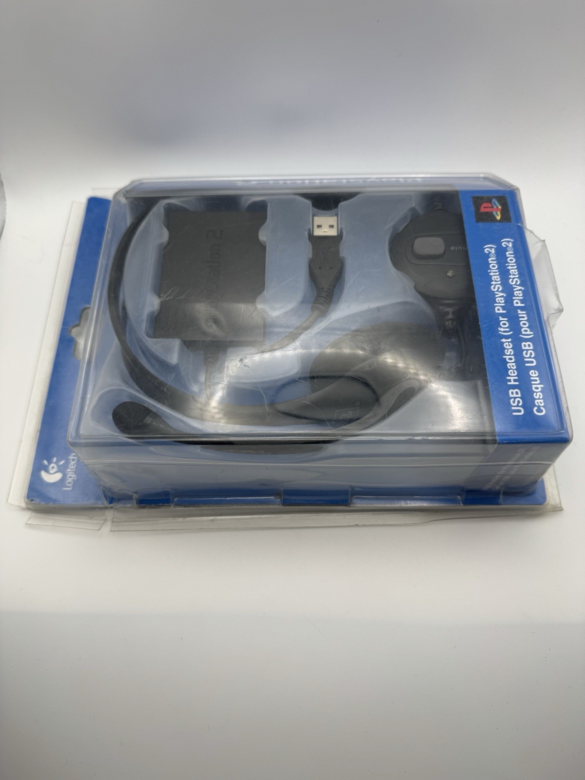 Logitech USB Headset for PlayStation 2 (PS2) with Microphone ~ Sealed New
