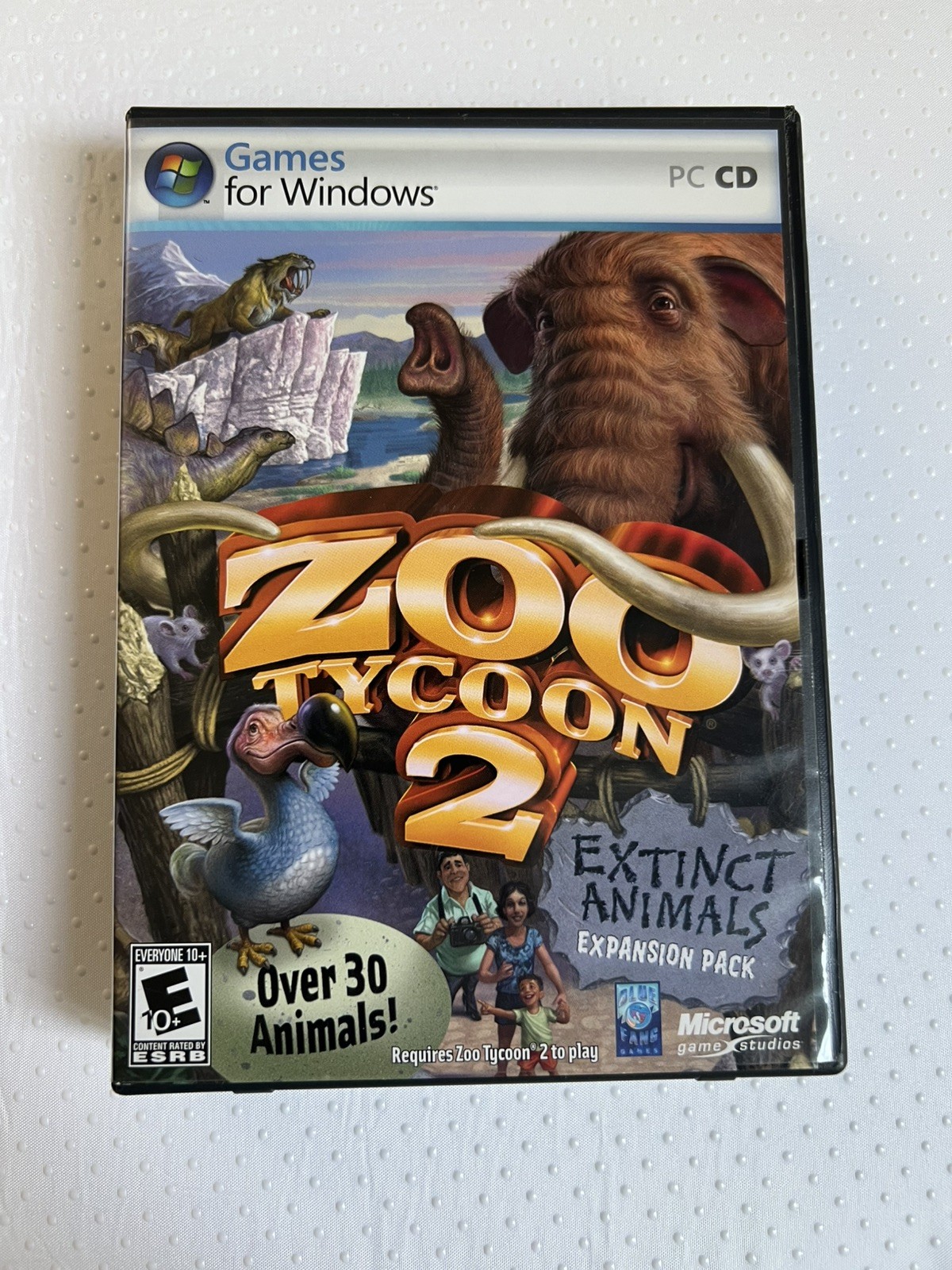 Zoo Tycoon 2 Zookeeper Edition + Extinct Expansion PC CD-ROM + Hidden Mysteries