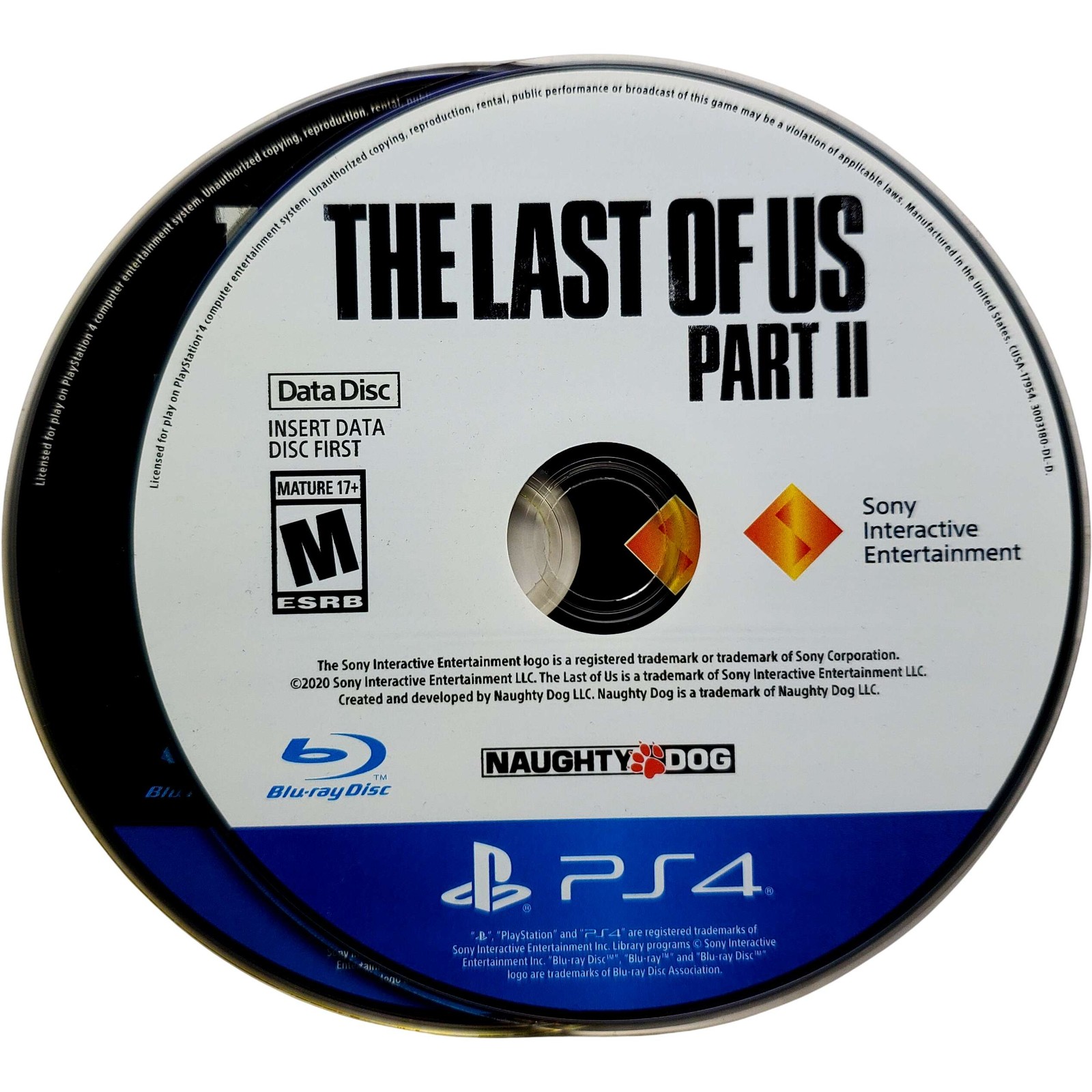 The Last Of Us Part II – Sony Playstation 4 Pristine Tested Authentic