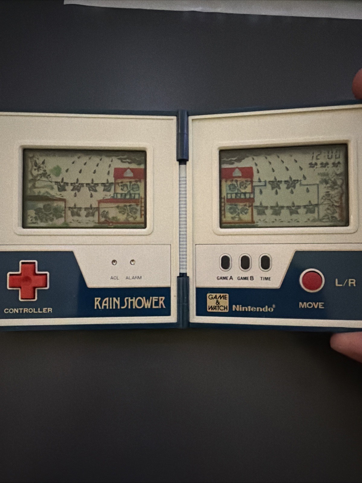 Nintendo Game & Watch RAIN SHOWER LP-57 Vintage 1983