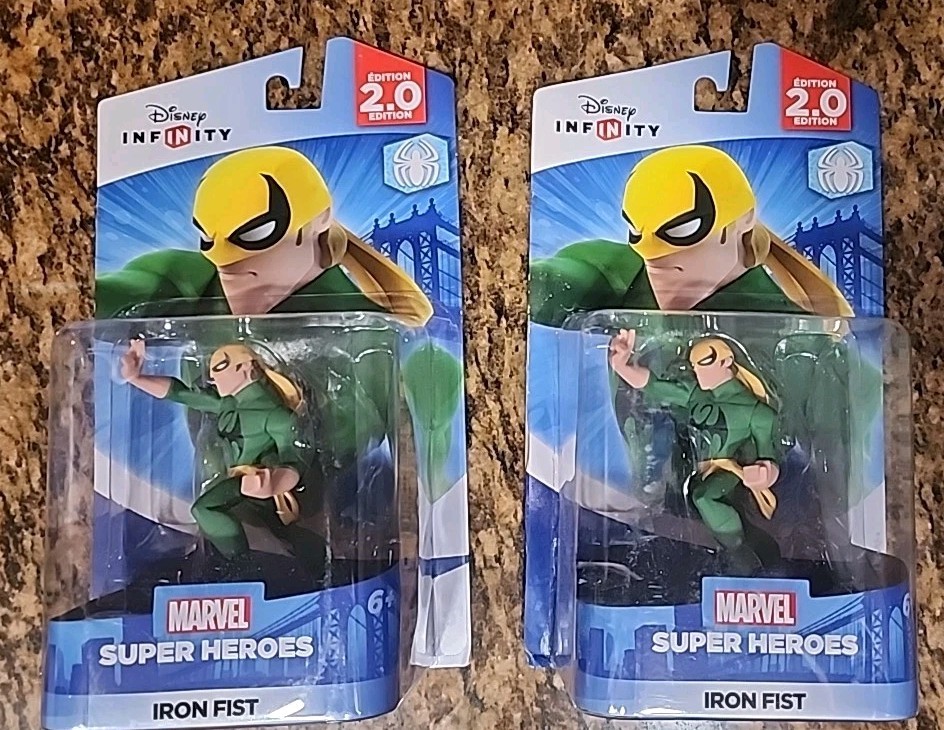 2 Disney Infinity 2.0 Marvel Super Heroes Iron Fist – FREE SHIP!