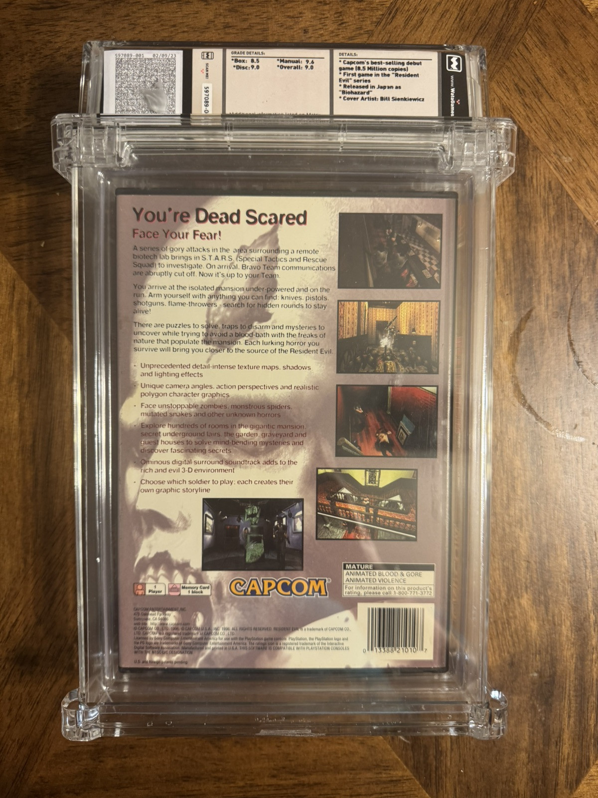 Resident Evil (Sony PlayStation 1, 1996)