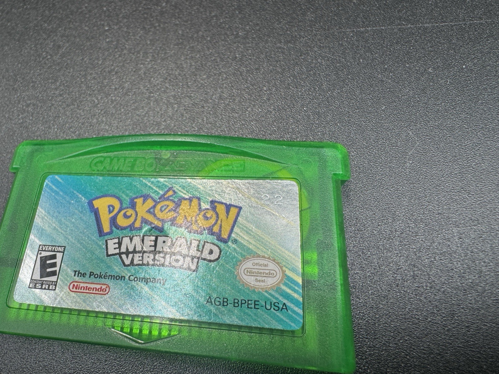 Pokemon Emerald Cartridge Only *AUTHENTIC/NEW BATTERY INSTALLED*