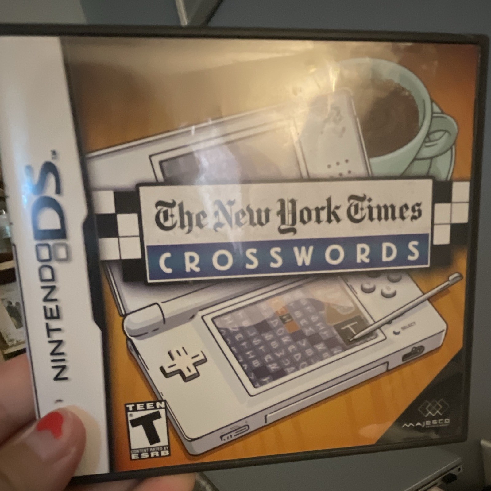 Majesco The New York Times Crosswords Nintendo DS Game T NTSC-U/C Manual