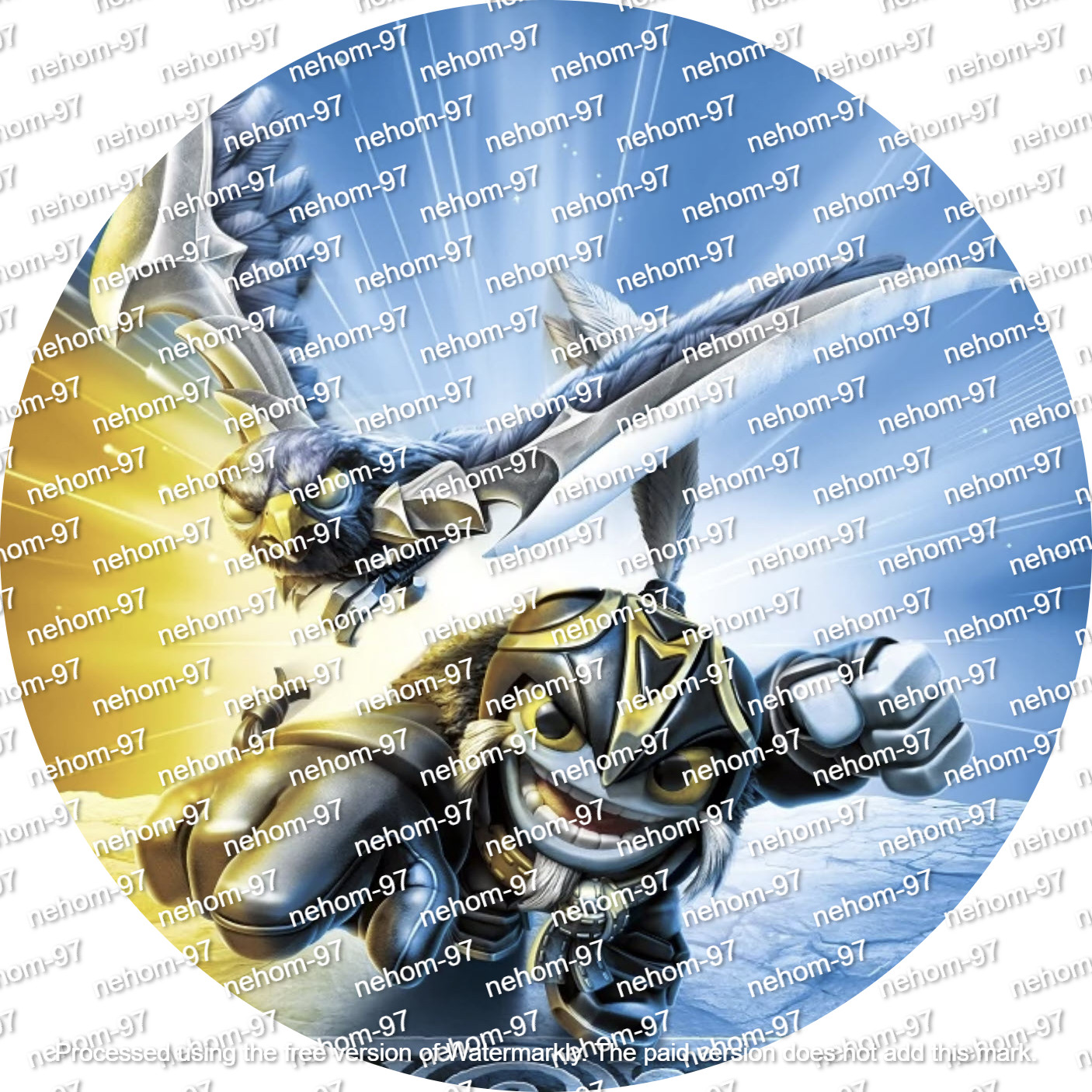 Skylanders Imaginators Air Strike NFC Coin WITH IMAGES FREE SHIPPING