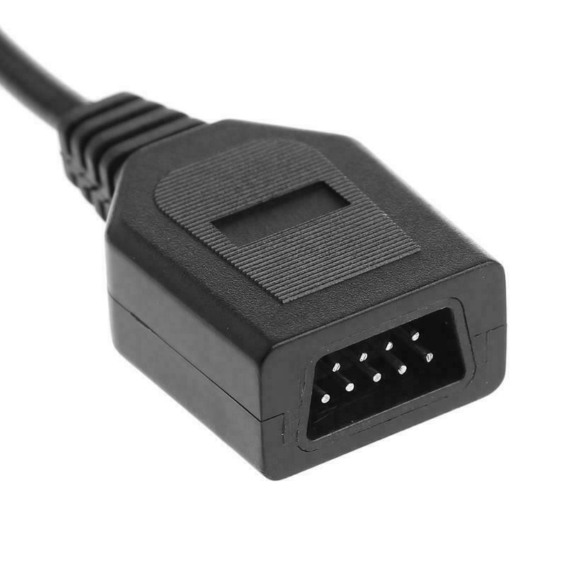 Extension Cable Atari Sega Joystick Controller 6ft 10ft 9pin DB9 male to female