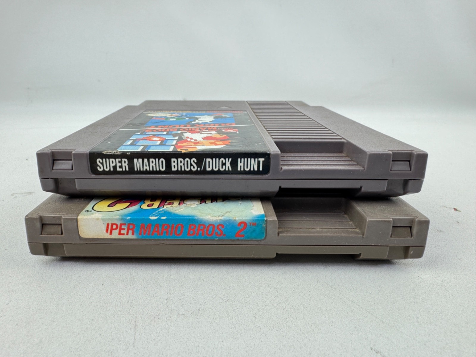 NES Super Mario Bros. / Duck Hunt Super Mario Brothers 2 *UNTESTED*