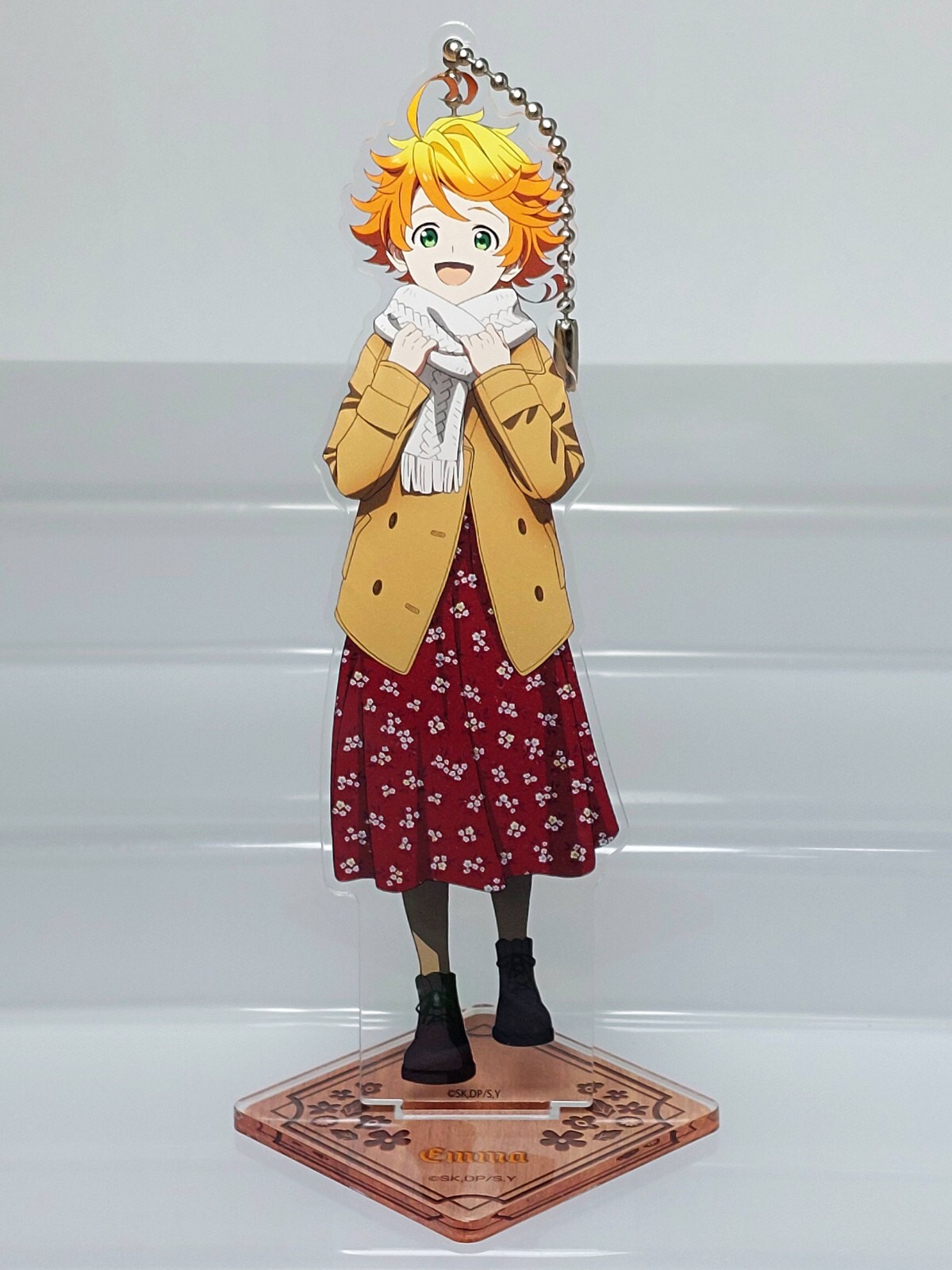 Jump Festa 2020 The Promised Neverland Emma Acrylic Stand Keychain Aniplex 5.5in