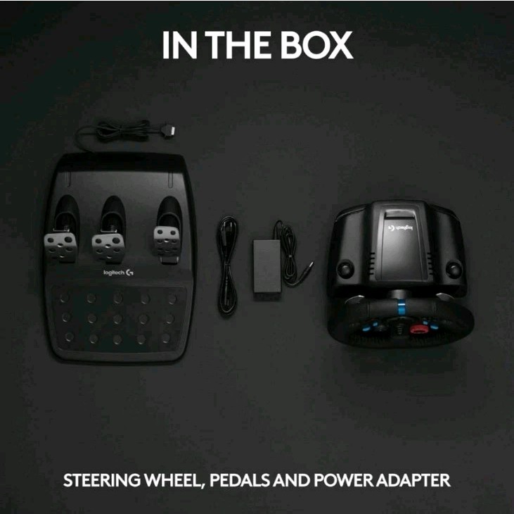 New Logitech G29 Driving Force Racing Wheel & Pedals for PS5 PS4 PC Mac