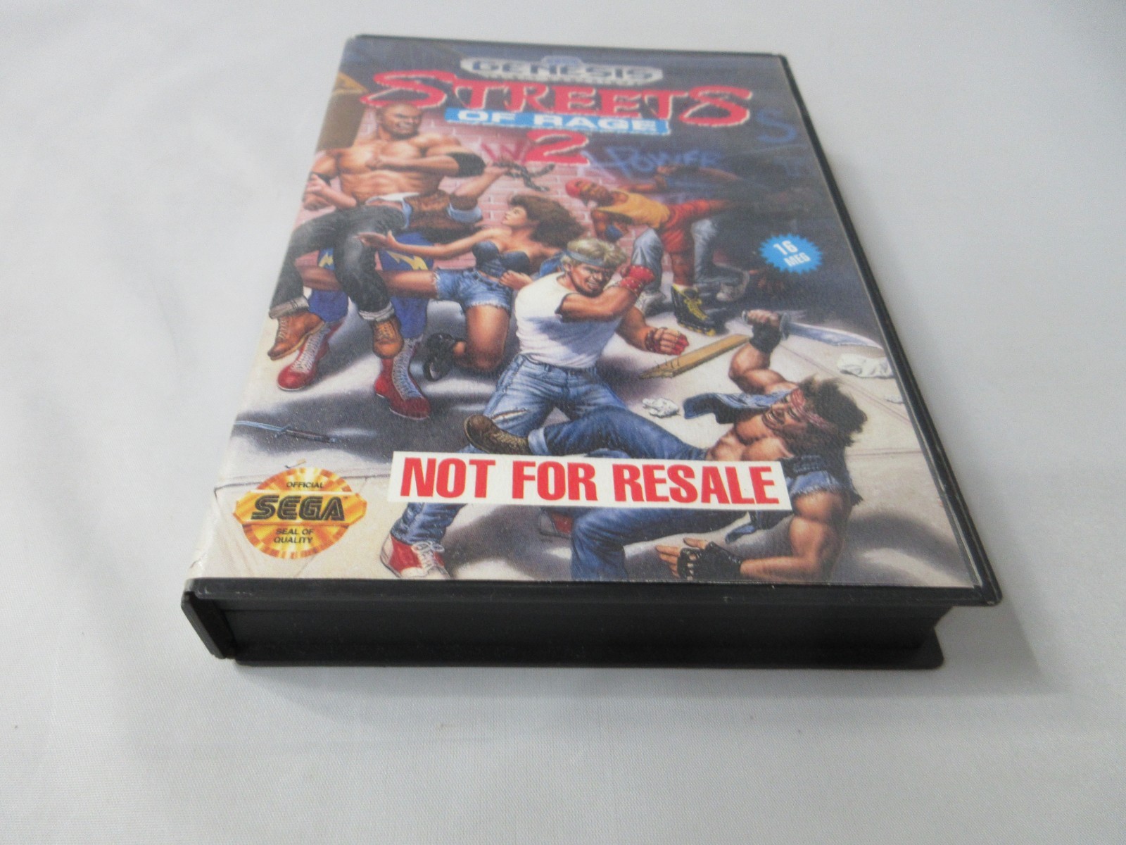 Streets of Rage 2 (Sega Genesis, 1992) (Not For Resale) TESTED! Complete :)
